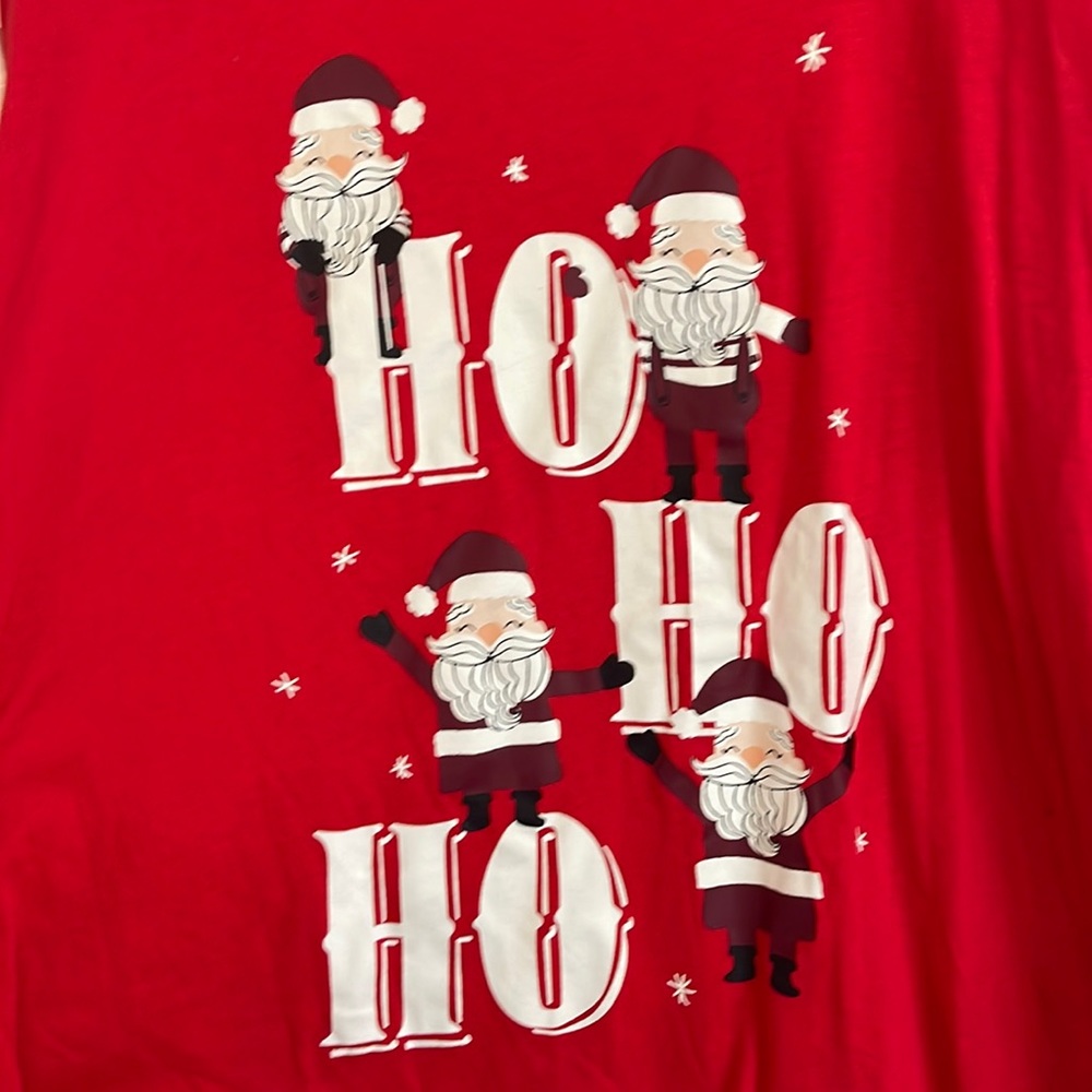 Pj top only- Ho Ho Ho, jammies for your families, matching family pajamas
